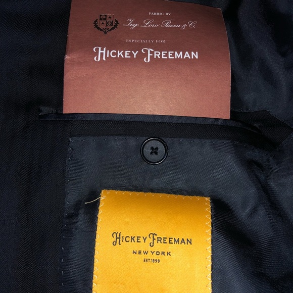 Hickey Freeman By Loro Piana hamilton BLK Jacket - Picture 5 of 8